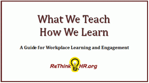 What We Teach How We Learn eBook Cover