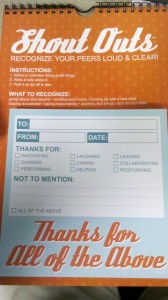 informal peer recognition tool