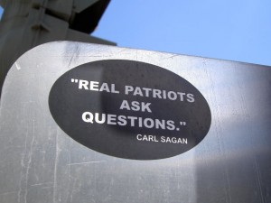 real patriots ask questions carl sagan