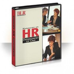 managing an hr department of one