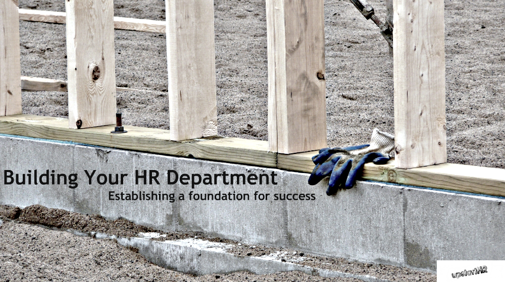 building an hr department ebook cover