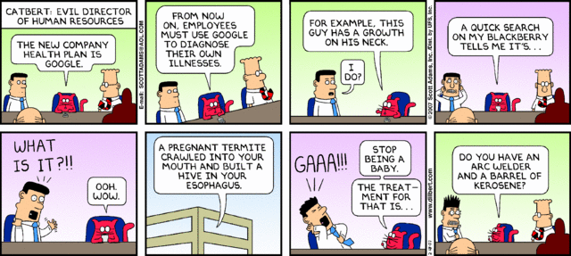 HR Humor Dilbert comic strip